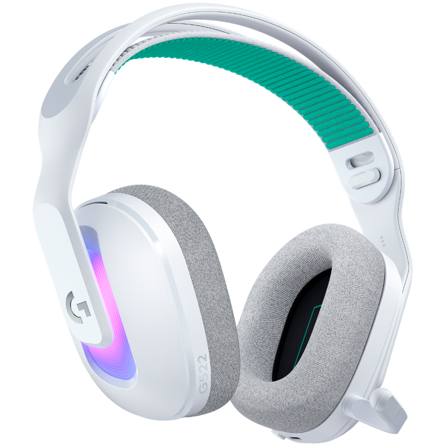 LOGITECH G522 LIGHTSPEED Wireless Gaming Headset - WHITE - EMEA28i-935 - 2.4GHZ