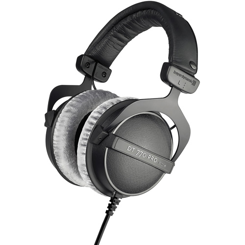 Beyerdynamic - Reference headphones - DT 770 PRO - Wired - On-Ear - Black