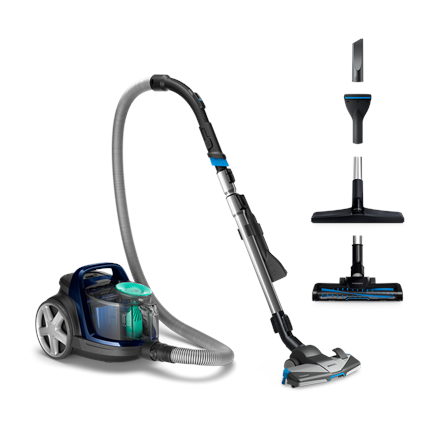 Philips - Vacuum cleaner - PowerPro Active FC9556/09 - Bagless - Power 900 W - Dust capacity 1.5 L - Blue