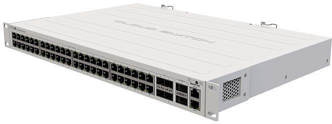 MikroTik Cloud Router Switch 354-48G-4S+2Q+RM with RouterOS L5 License - MikroTik - Rackmountable