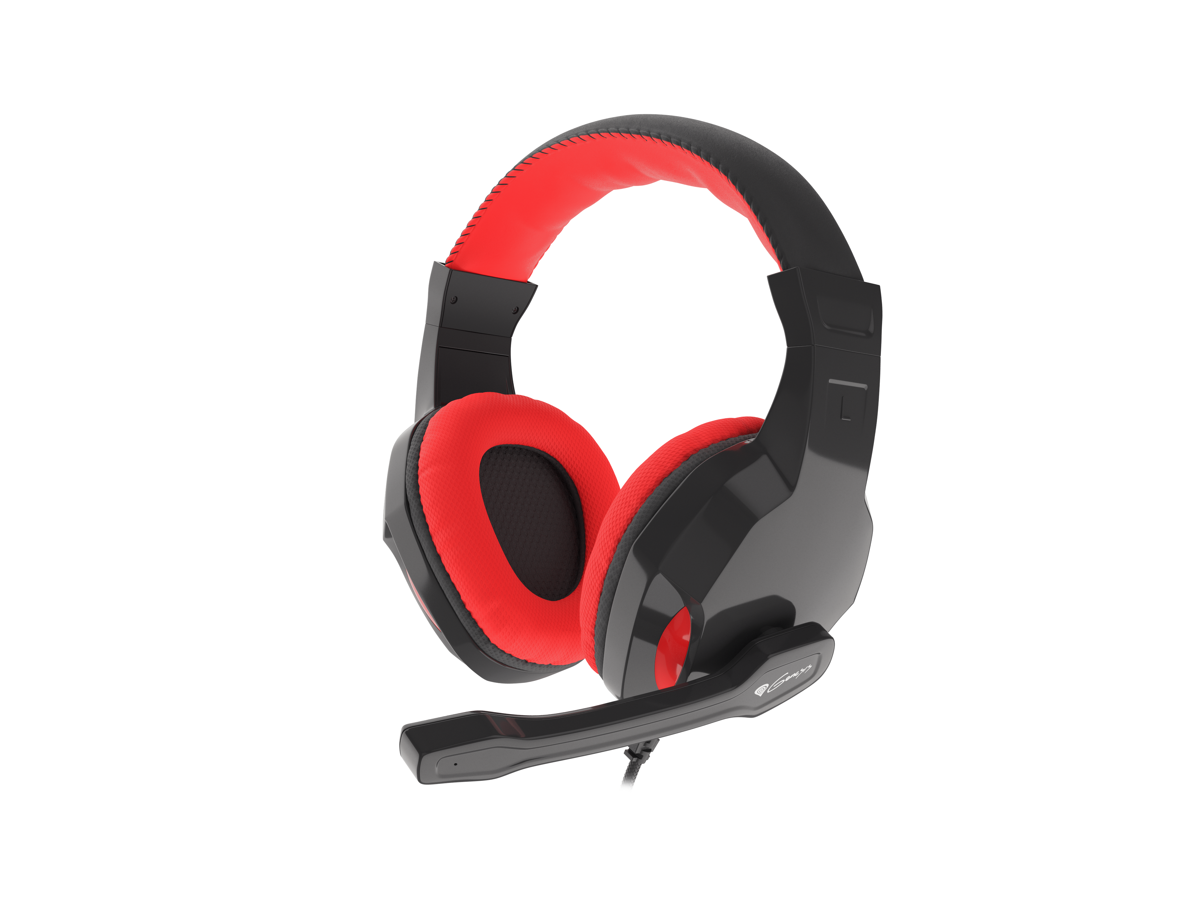 GENESIS ARGON 110 Gaming Headset, On-Ear, Wired, Microphone, Black/Red - Genesis - ARGON 110 - Wired - On-Ear