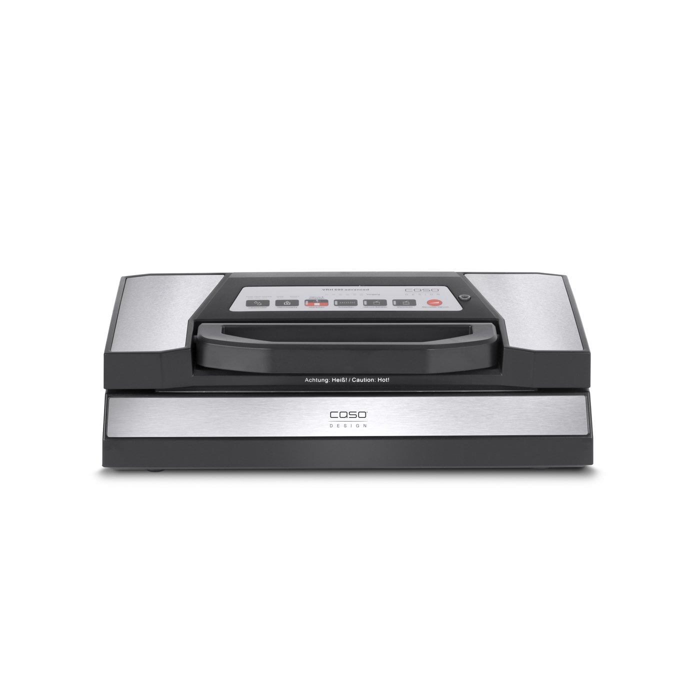 Caso - Bar Vacuum sealer - VR 690 advanced - Power 130 W - Temperature control - Black/Stainless steel