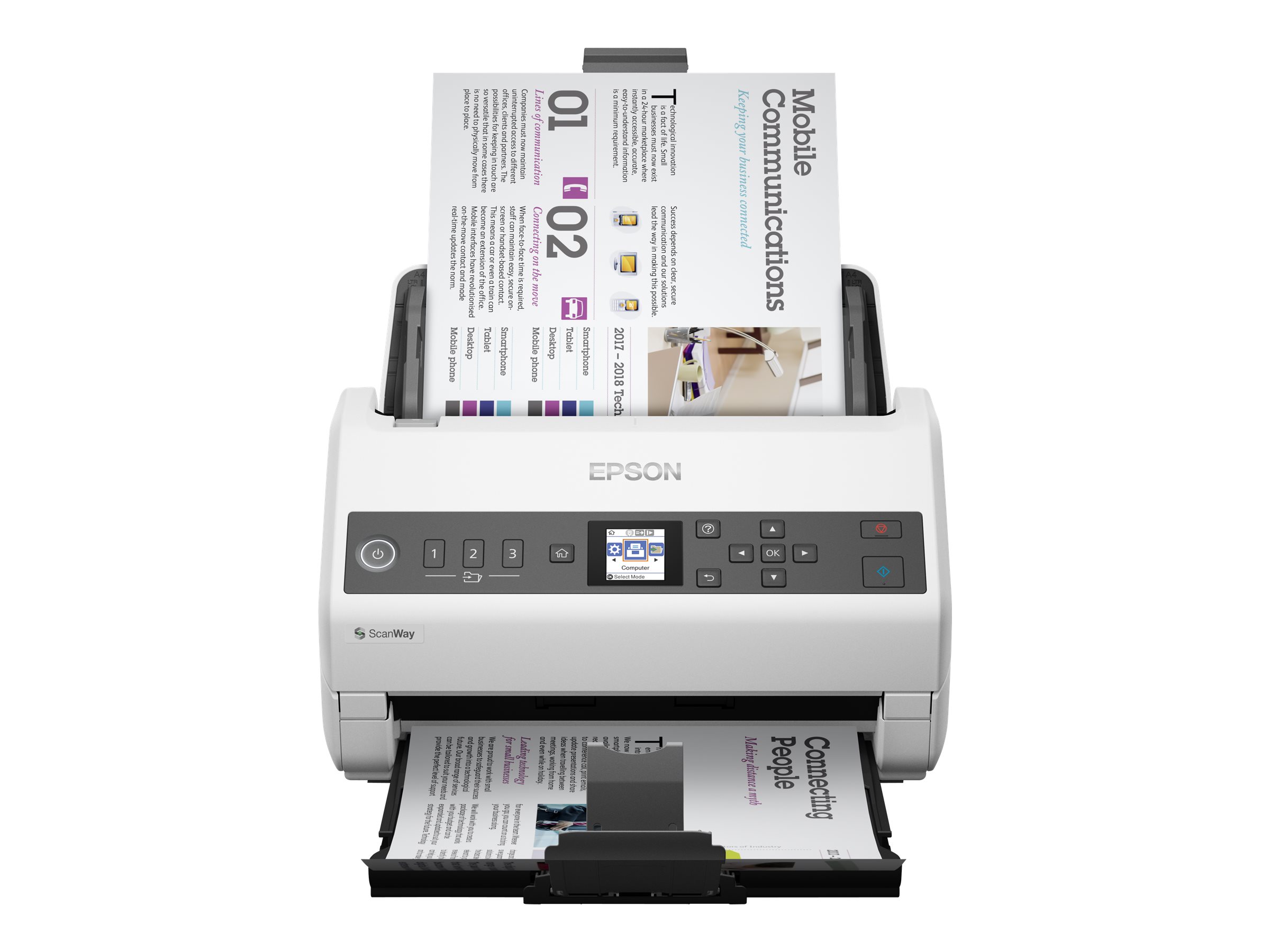 Epson - WorkForce DS-730N - Colour - Document Scanner