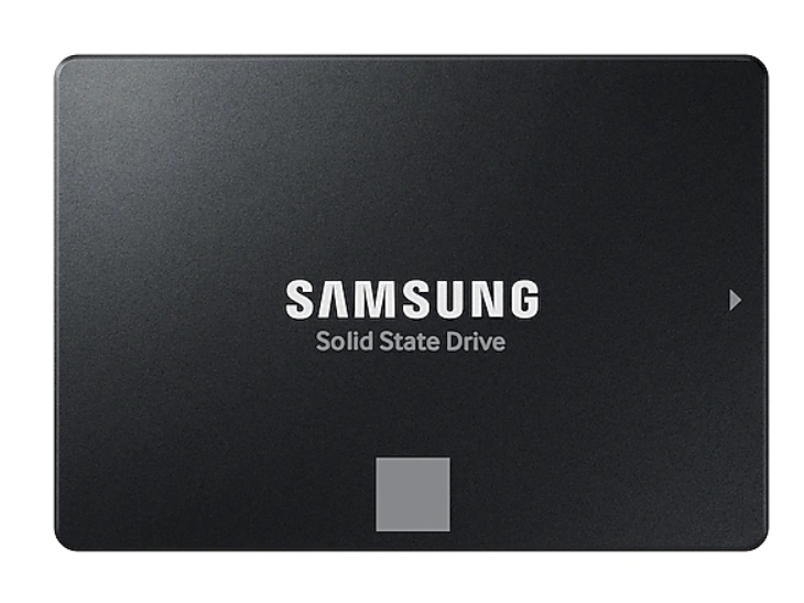 Samsung - SSD - 870 EVO - 500 GB - SSD form factor 2.5" - Solid-state drive interface SATA III - Read speed 560 MB/s - Write speed 530 MB/s