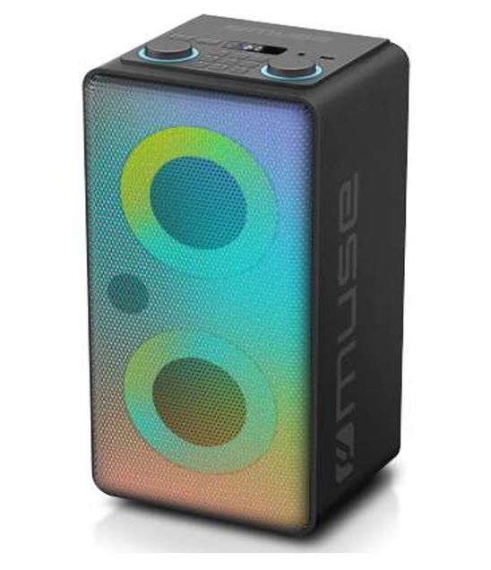 Muse - Party Box Speaker - M-1808DJ - 150 W - Bluetooth - Black - Wireless connection
