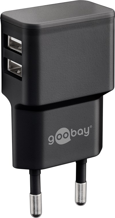 Goobay - 2.4 A - Dual USB charger - 44951