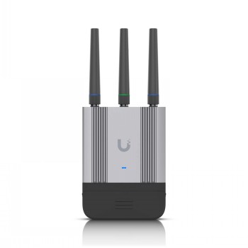UBIQUITI COMPACT, RUGGEDIZED, AND CARRIER UNLOCKED LTE CAT 4 MOBILE WIFI ROUTER DESIGNED FOR INDOOR/OUTDOOR IOT APPLICATIONS.