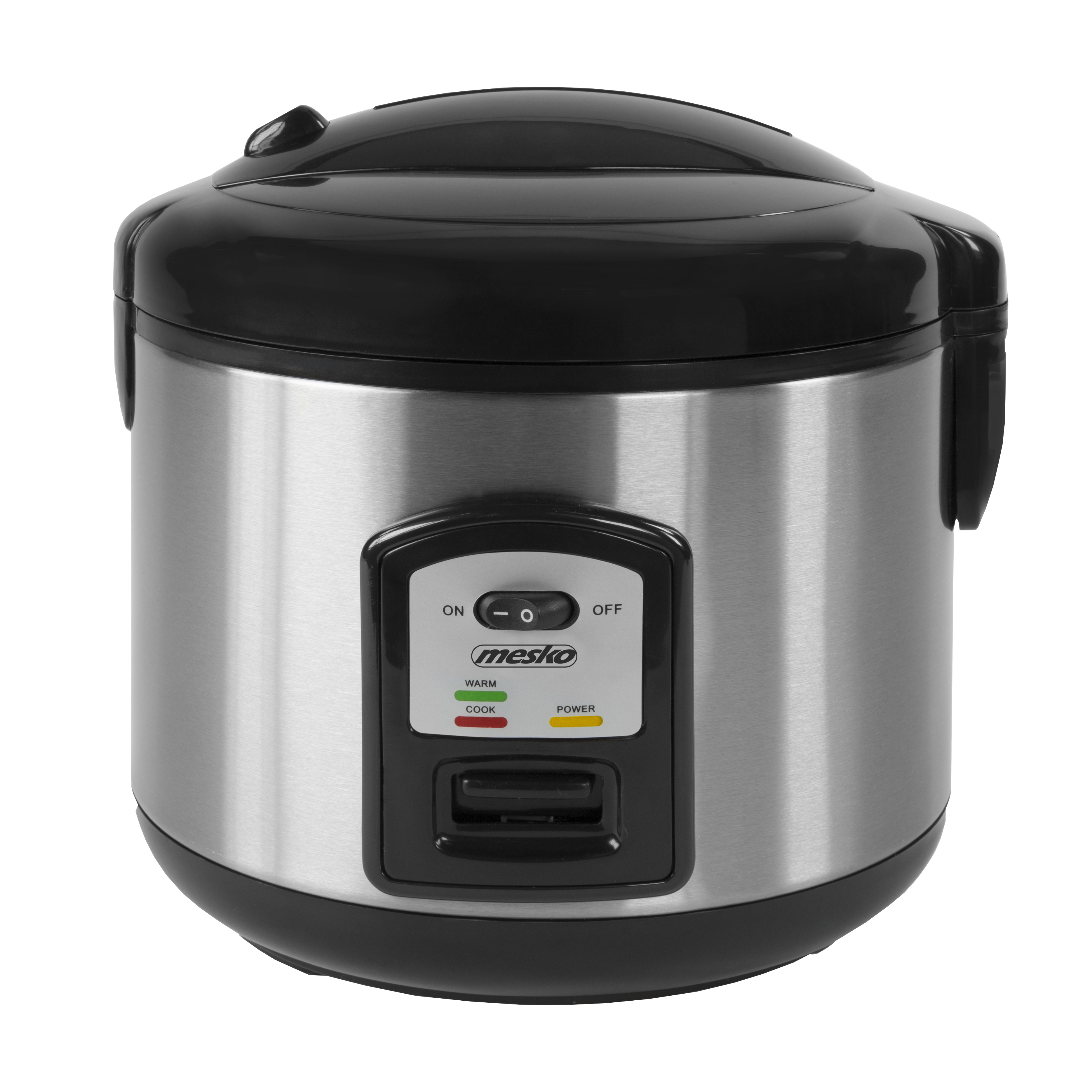 Mesko - Rice cooker - MS 6411 - 1000 W - 1.5 L - Black/Stainless steel