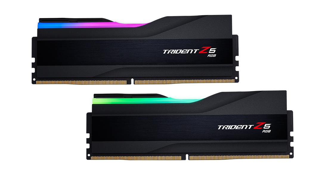 G.Skill - Trident Z5 RGB - 32 Kit (16GBx2) GB - DDR5 - 6400 MHz - PC/server - Registered No - ECC No