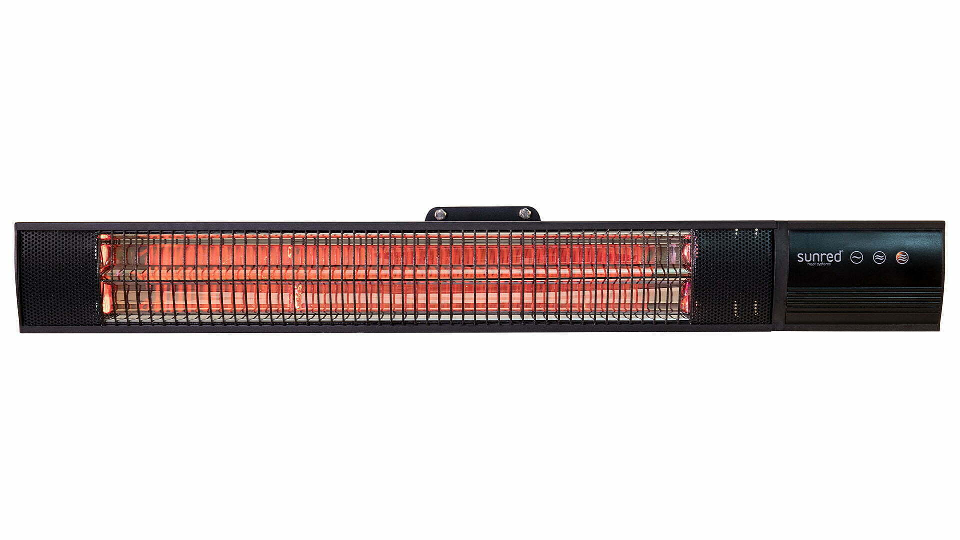 SUNRED - Heater - RD-DARK-25, Dark Wall - Infrared - 2500 W - Black - IP55