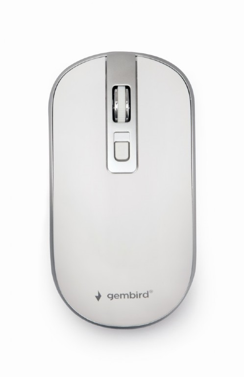 Gembird - Wireless Optical mouse - MUSW-4B-05 - Optical mouse - USB - White