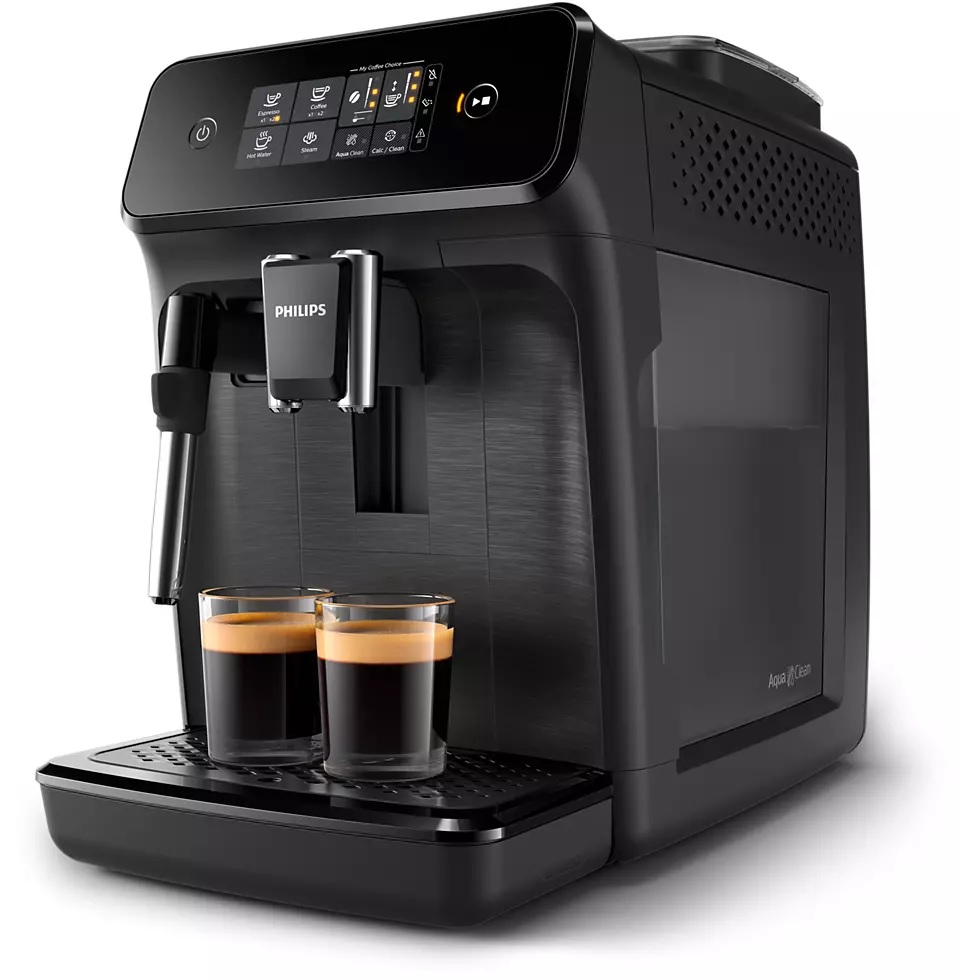 Philips - Espresso Coffee maker - EP1220/00 - Pump pressure 15 bar - Built-in milk frother - Fully automatic - 1500 W - Black