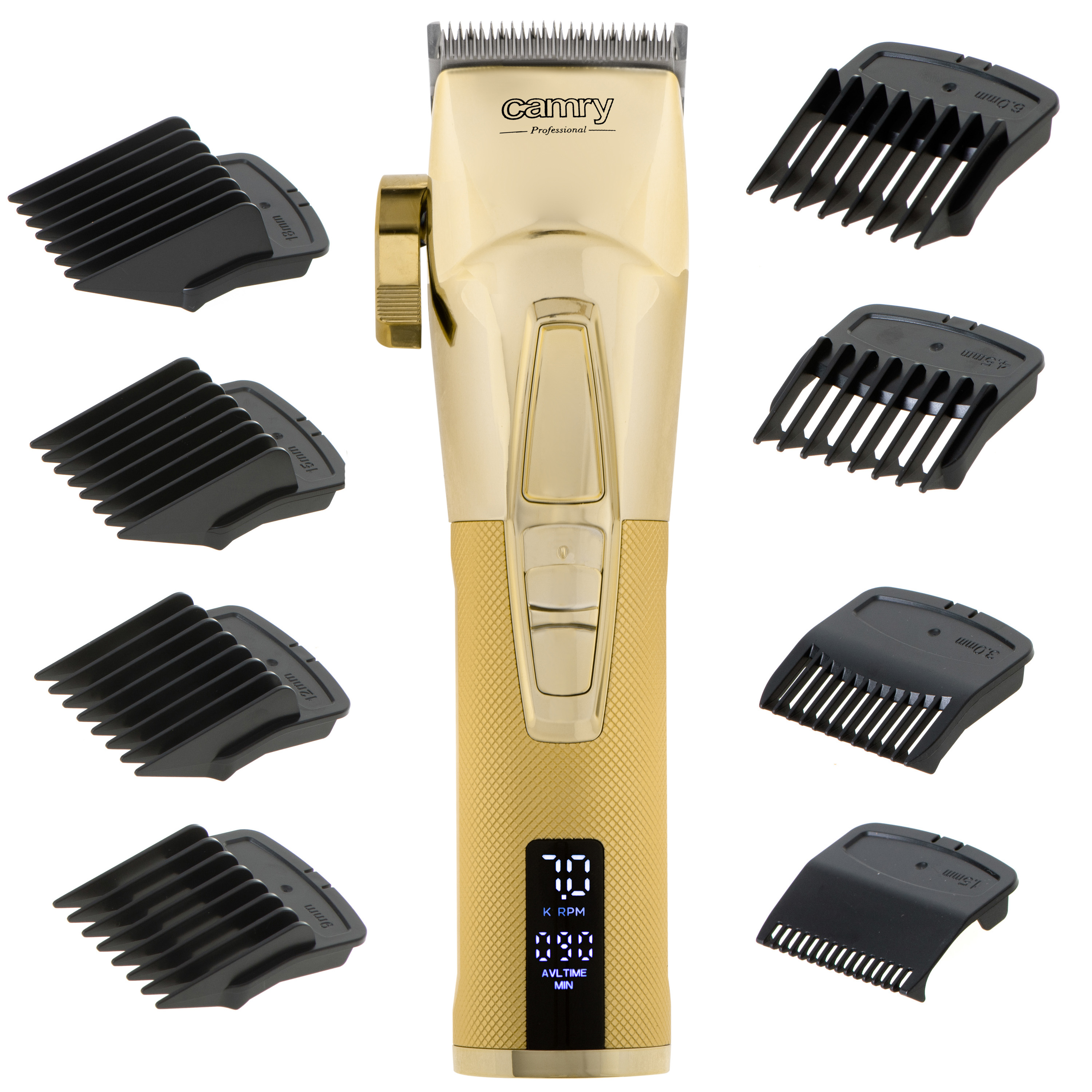 Camry - Premium Hair Clipper - CR 2835g - Cordless - Number of length steps 1 - Gold