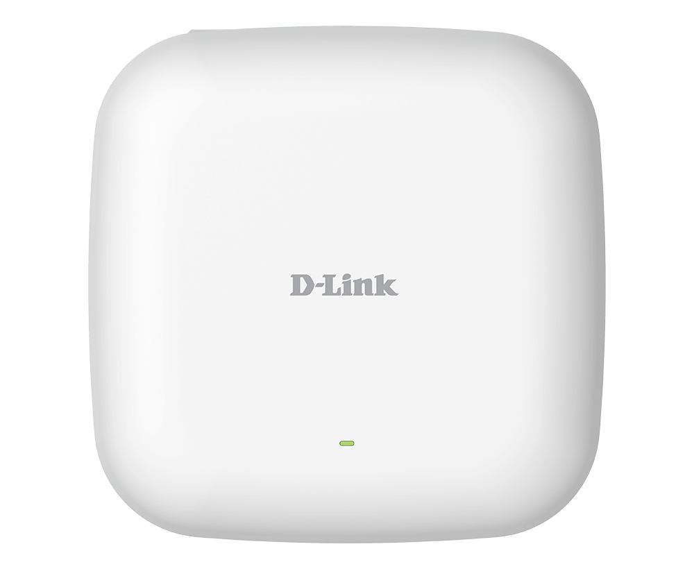 D-Link - Nuclias Connect AX1800 Wi-Fi 6 Access Point - DAP-X2810 - 802.11ac - Mesh Support No - 1200+574  Mbit/s - 10/100/1000 Mbit/s - Ethernet LAN (RJ-45) ports 1 - No mobile broadband - MU-MiMO Yes - PoE in - Antenna type 2xInternal