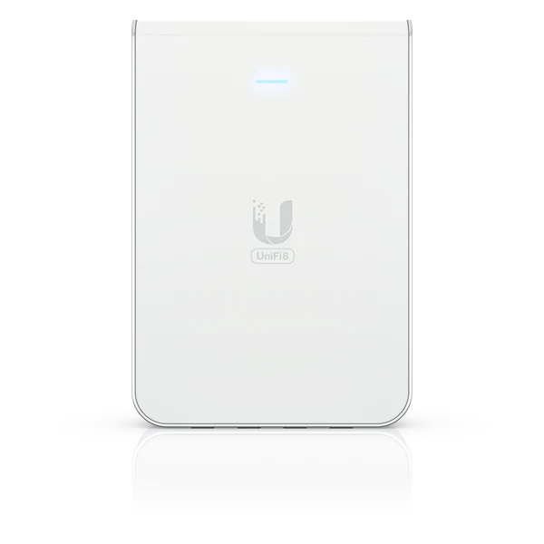 Ubiquiti - WiFi 6 access point with a built-in PoE switch - U6-IW - 802.11ax - 2.4 GHz/5 GHz - 10/100/1000 Mbit/s - Ethernet LAN (RJ-45) ports 1 - MU-MiMO Yes - PoE in - Antenna type Internal