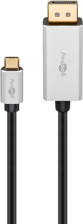 Goobay - USB-C to DisplayPort Adapter Cable - 60176 - Type-C - DisplayPort - USB-C to DisplayPort - 2 m
