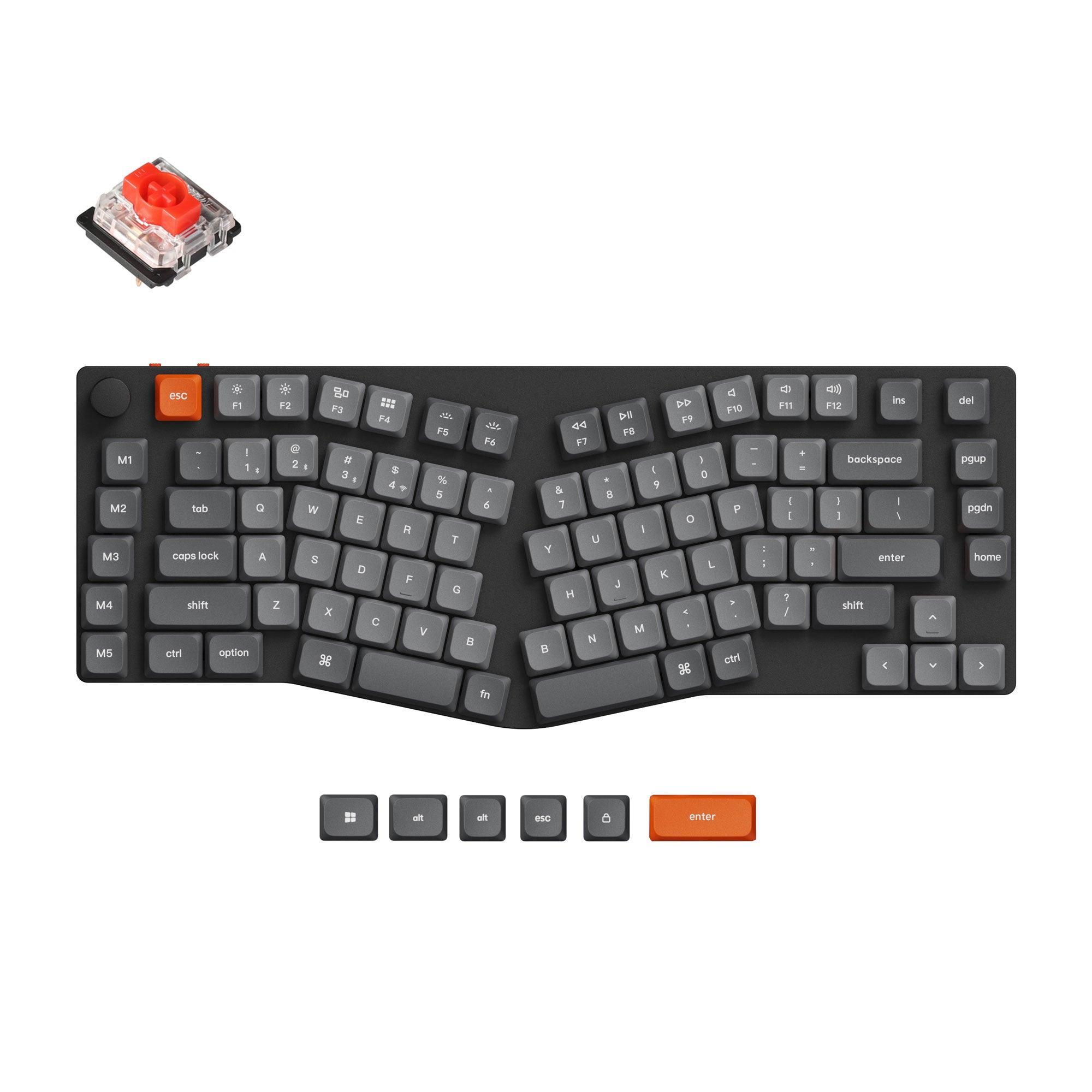 KEYBOARD WRL K15 MAX/BLACK K15M-A1 KEYCHRON