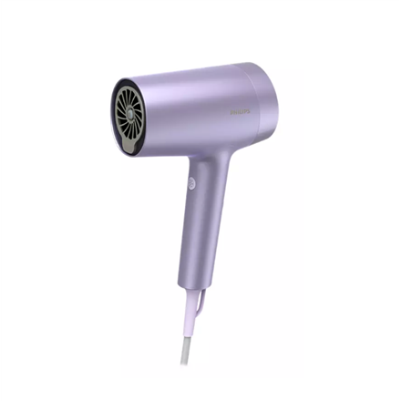 Philips Hair Dryer - BHD720/10 - 1800 W - Number of temperature settings 4 - Ionic function - Diffuser nozzle - Purple
