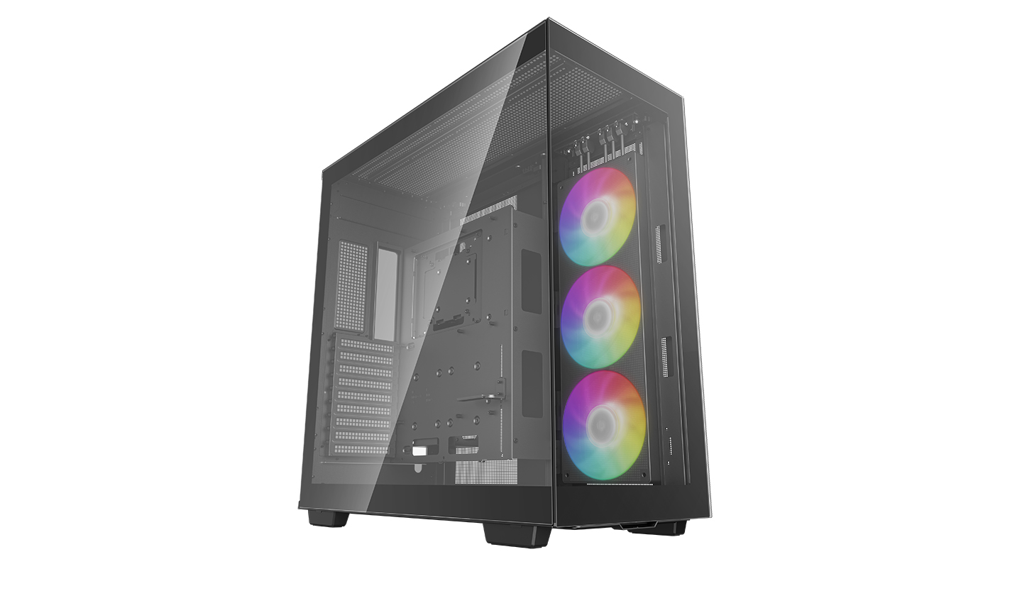 Deepcool - Full Tower Gaming Case - CH780 - Side window - Black - ATX+ - ATX PS2