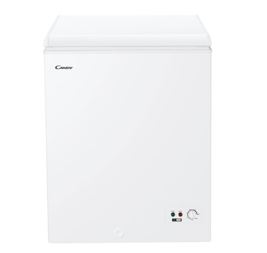 Candy - Freezer - CCHH 145E - Energy efficiency class E - Chest - Free standing - Height 84.5 cm - Total net capacity 137 L - White