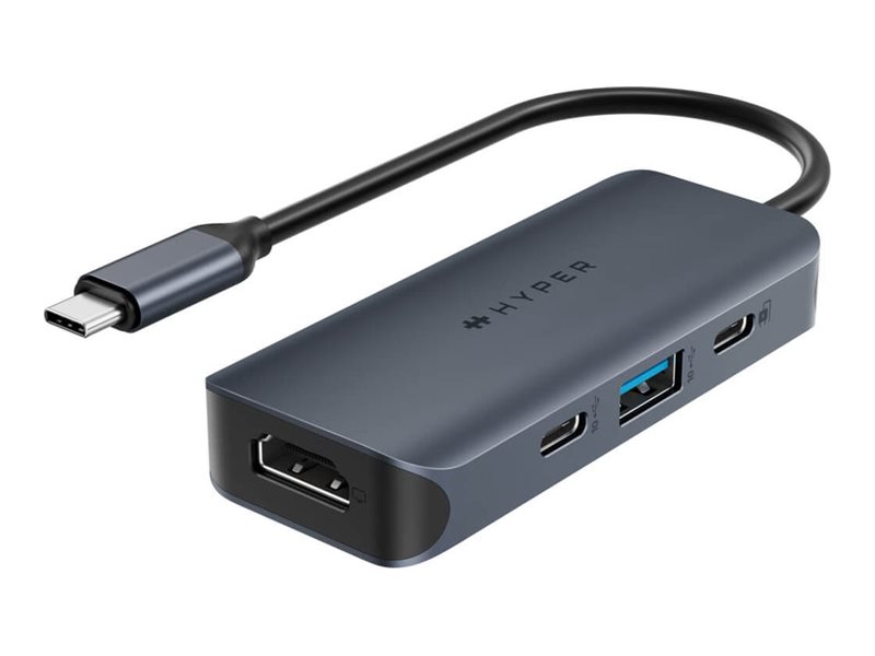 Hyper - HyperDrive Next 4 Port USB-C Hub - HD4001GL - HDMI ports quantity 1
