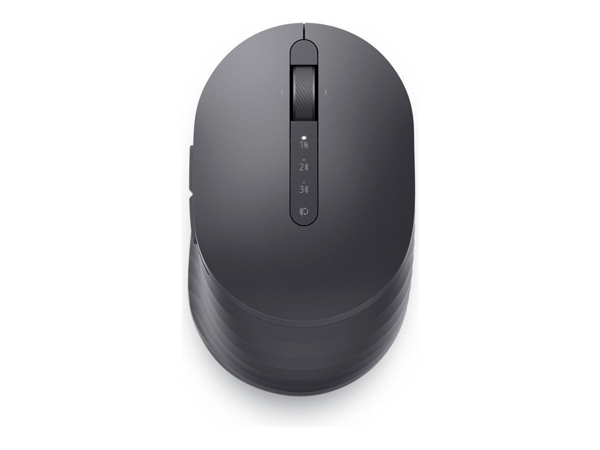 Dell - Premier Rechargeable Mouse - MS7421W - Wireless - 2.4 GHz, Bluetooth - Graphite Black