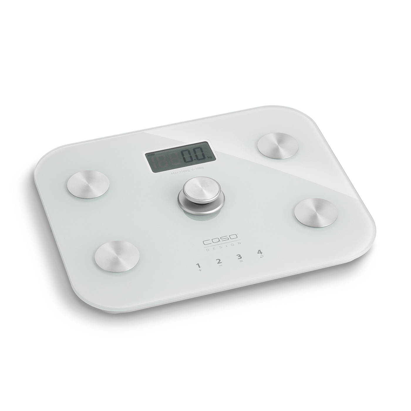 Caso - Scale - BodyEnergy Fit - Maximum weight (capacity) 150 kg - Accuracy 100 g - White