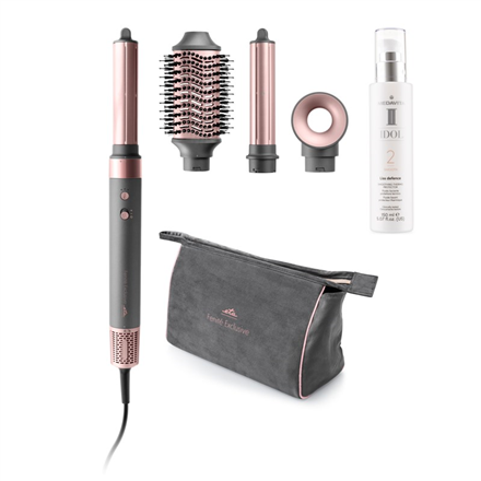 ETA - Multifunctional Hot Air Styler - ETA032390000 Fenité Exclusive - Ion conditioning - Number of heating levels 3 - 1400 W - Gray