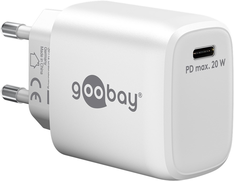 Goobay - 65406 Goobay USB-C PD GaN Fast Charger (20 W)