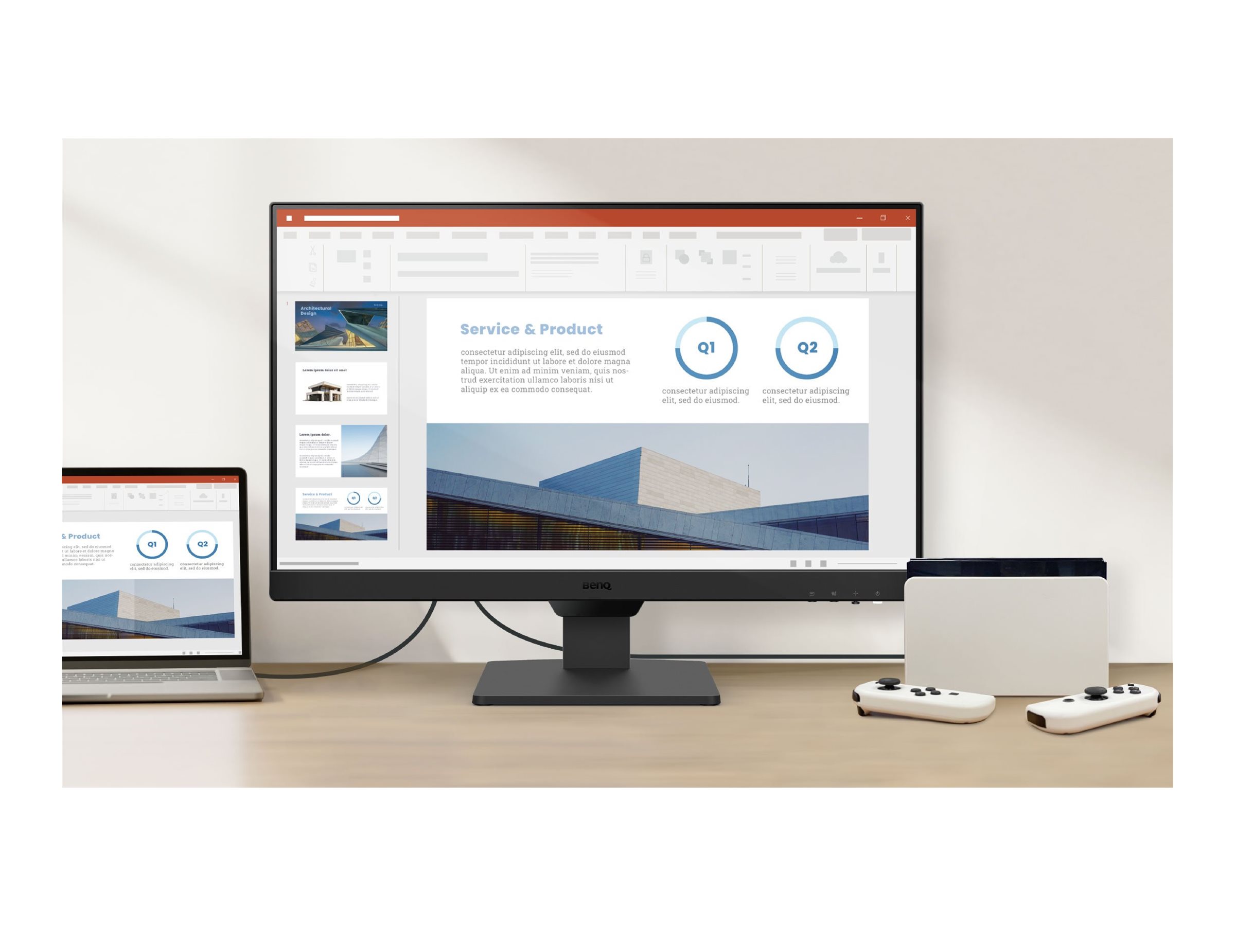 Benq - GW2490 - 24 " - IPS - 16:9 - 100 Hz - 5 ms - 1920 x 1080 pixels - 250 cd/m² - HDMI ports quantity 2 - Warranty 36 month(s)