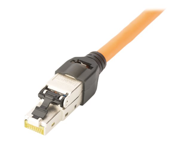 CAT 6A Field Termination Plug, STP with dust cap, Bend relief - DN-93631