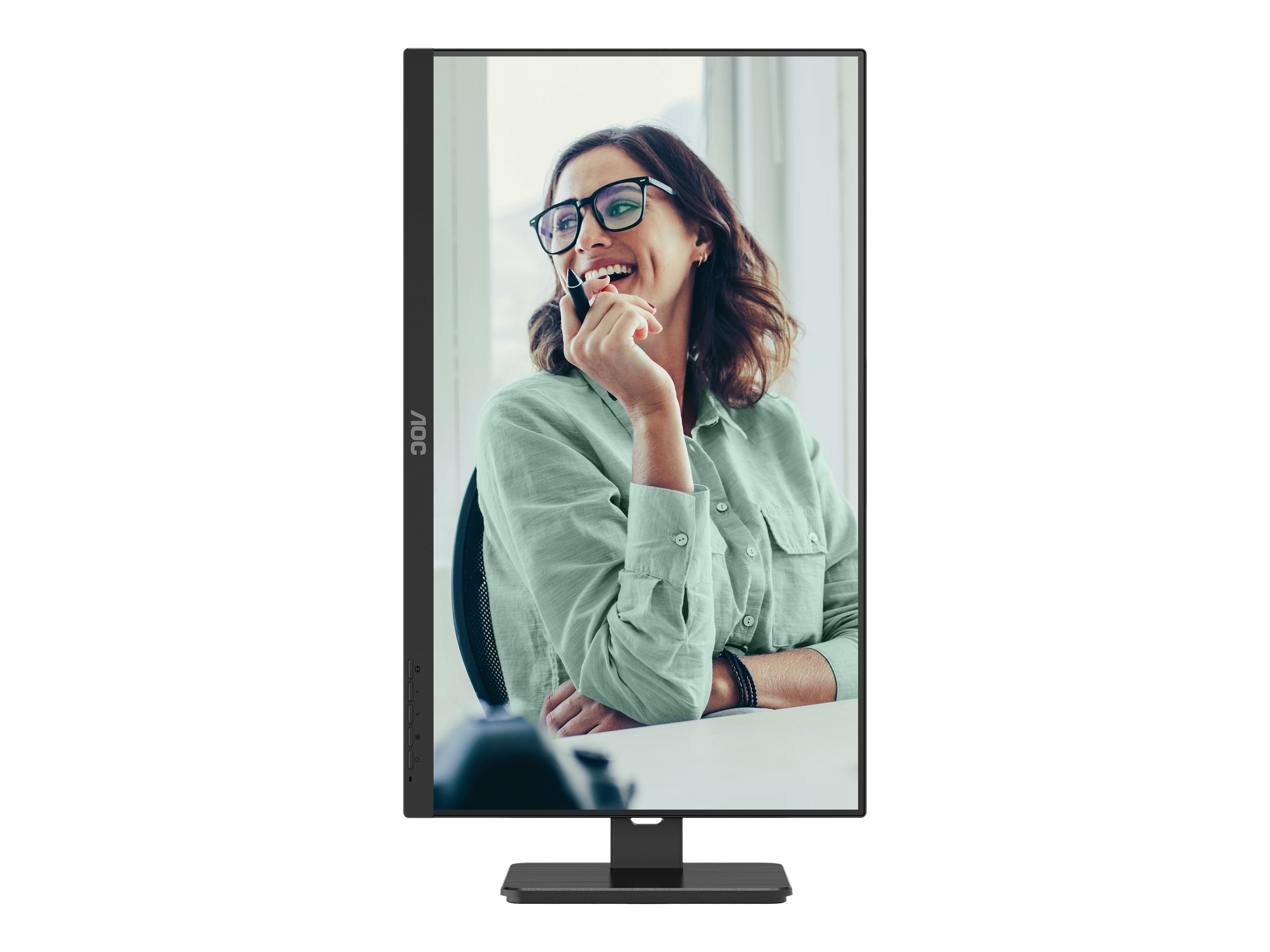 AOC - Monitor - 24P3CV - 23.8 " - IPS - Full HD - 16:9 - 75 Hz - 4 ms - 1920 x 1080 pixels - 300 cd/m² - HDMI ports quantity 1 - Black - Warranty 36 month(s)