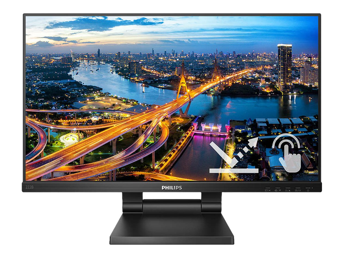 Philips - 222B1TC/00 - 21.5 " - IPS - 16:9 - 75 Hz - 4 ms - 250 cd/m² - Black