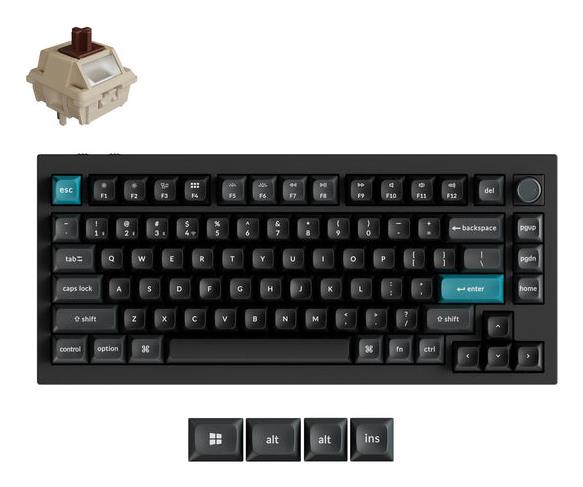 KEYBOARD WRL Q1 ULTRA/BLACK Q1U-M3 KEYCHRON