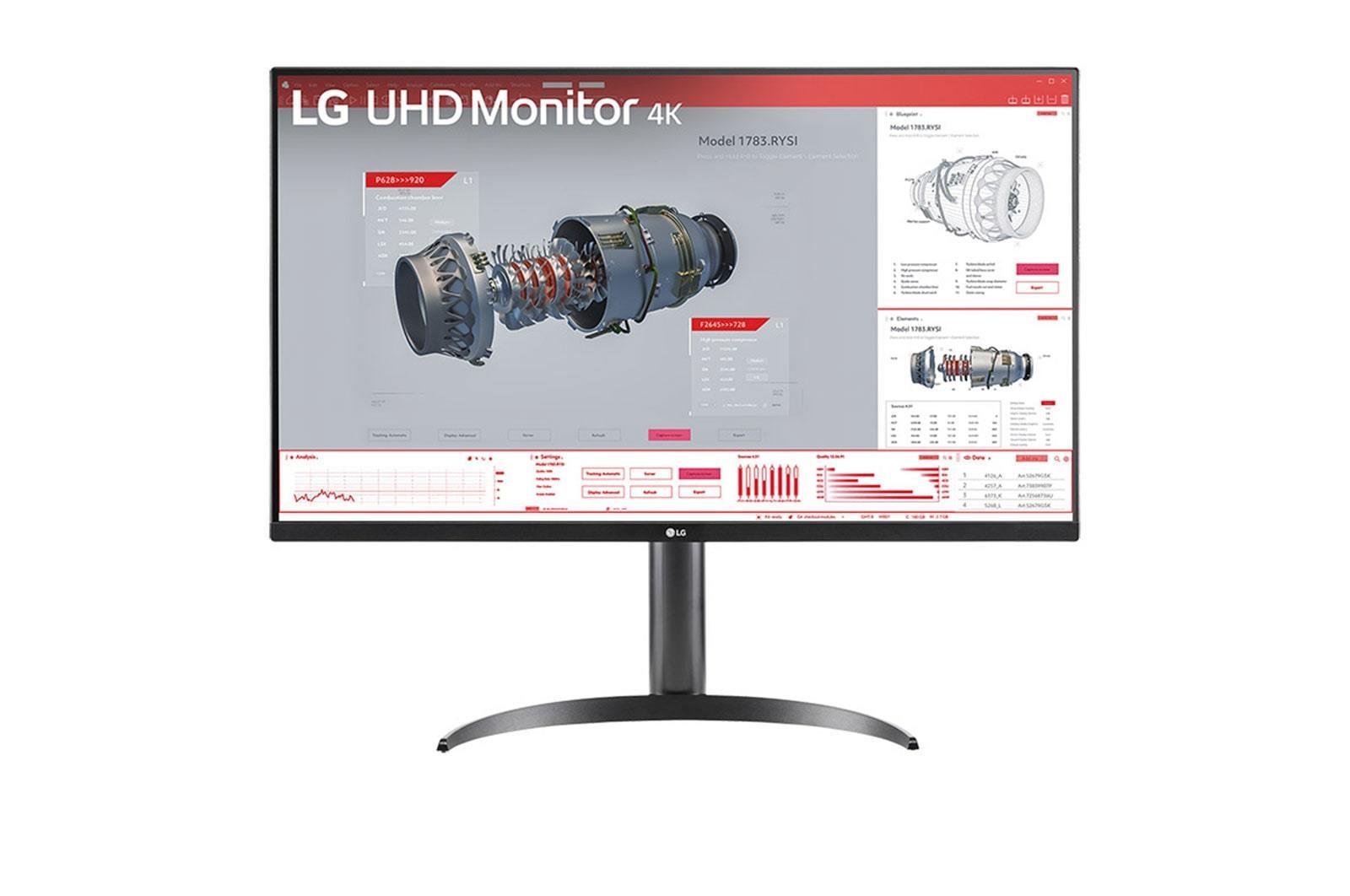 LCD Monitor|LG|31.5 "|3840 x 2160 pixels|4K Ultra HD|Flat|32BR55UK-B