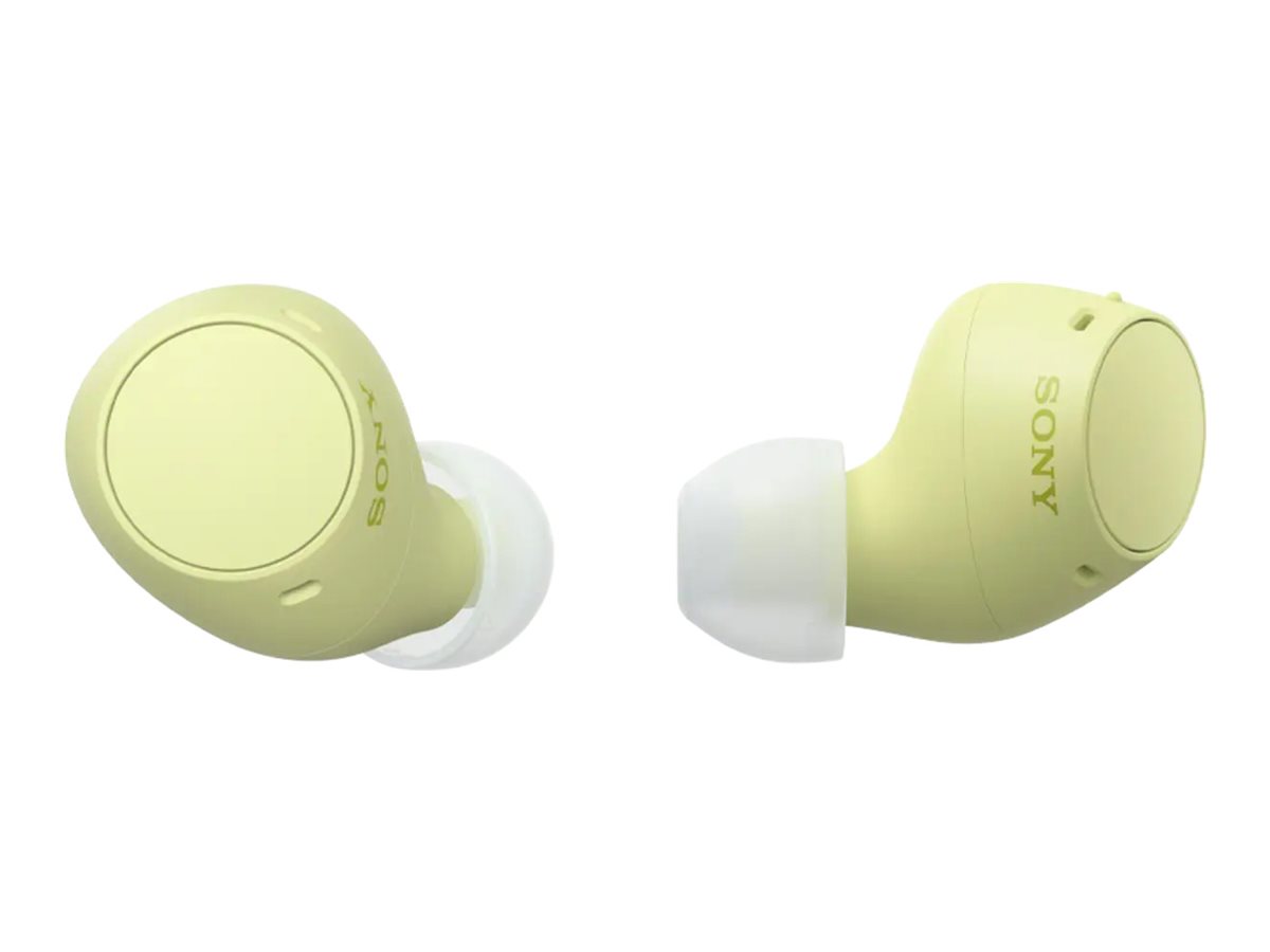 Sony Headphones - WF-C510 - Bluetooth - In-ear - Yellow - Wireless