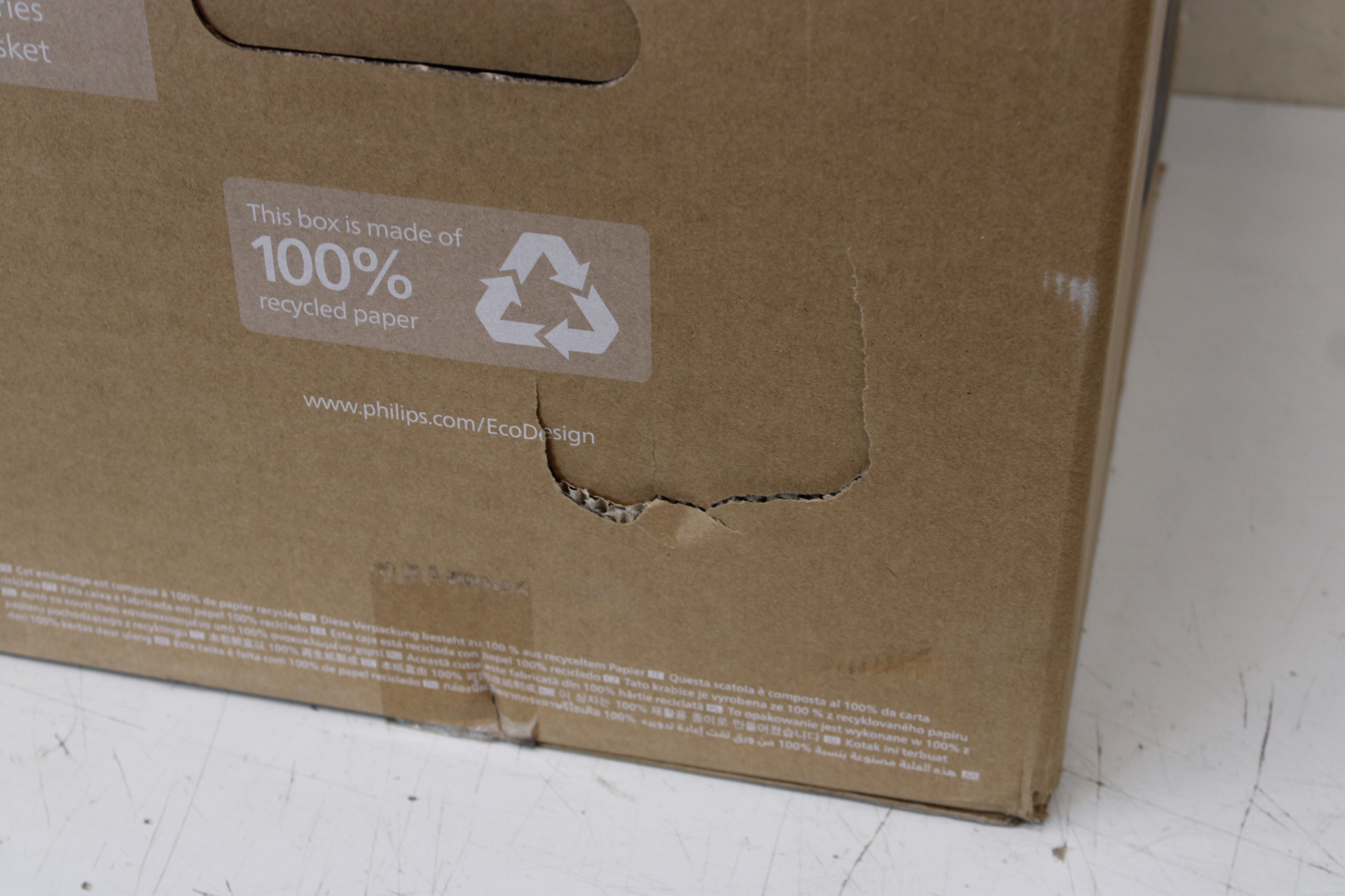 SALE OUT. Philips - Airfryer - NA352/00 - Power 2750 W - Capacity 9 L - Rapid Air technology - Charcoal Grey/Copper - DAMAGED PACKAGING