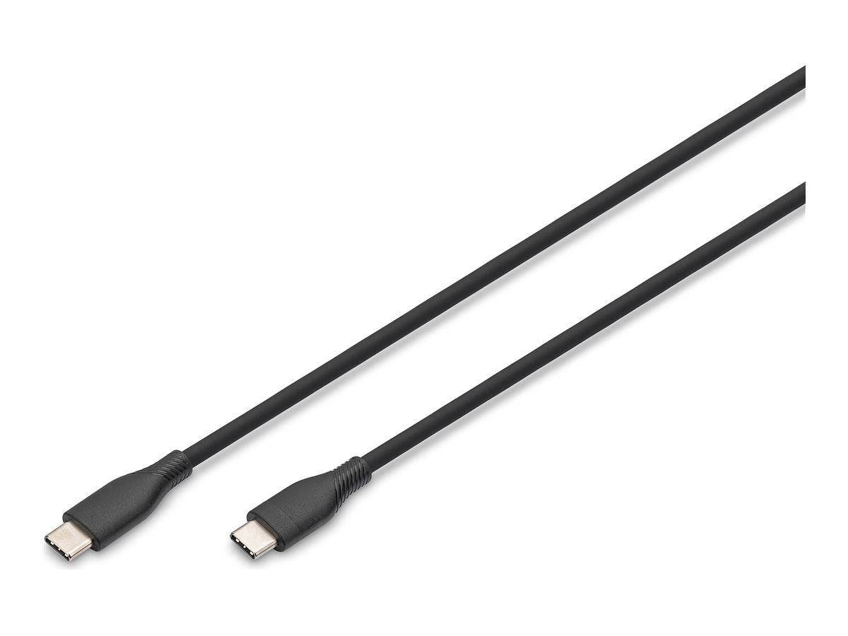 Digitus - USB-C silicone connection cable, 1m - AK-300341-010-S