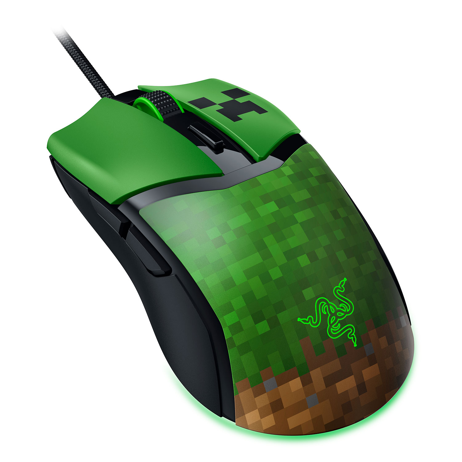 Razer - Gaming Mouse - Cobra - Wired - Minecraft Edition