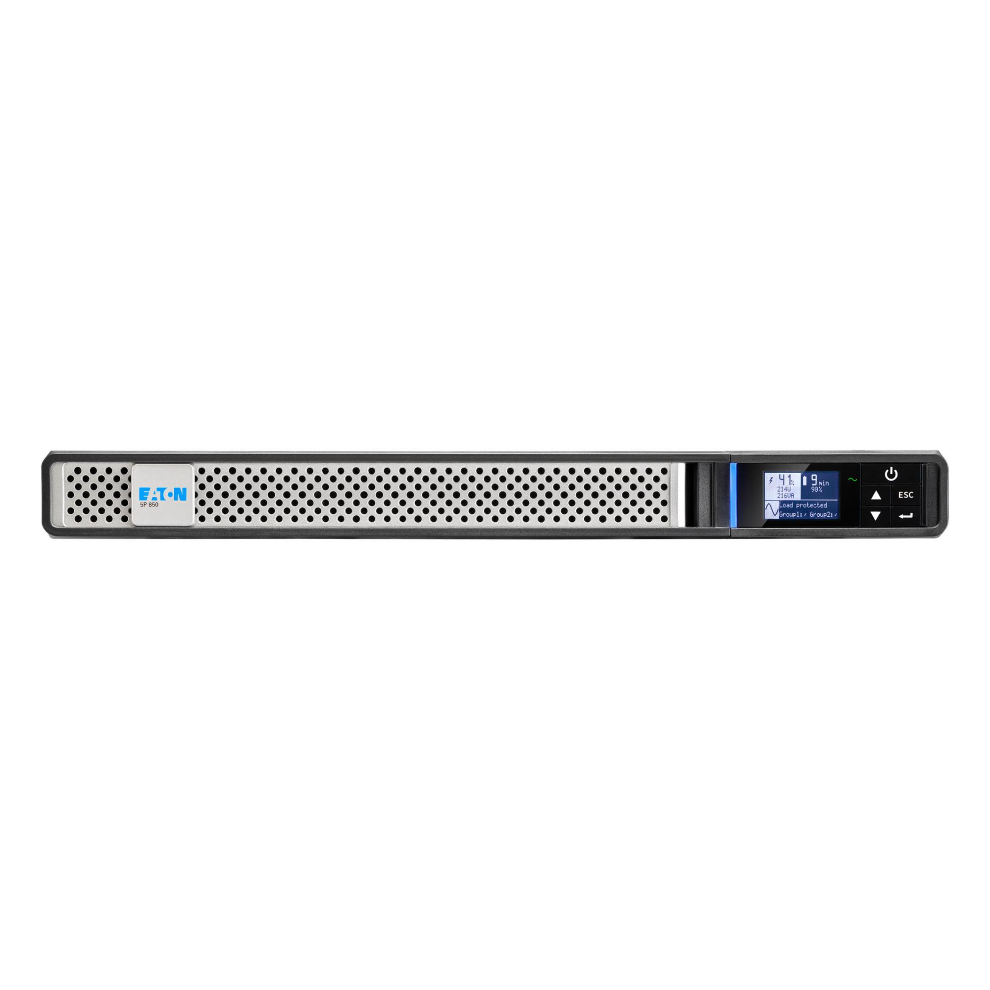 UPS|EATON|680 Watts|850 VA|LineInteractive|Phase 1phase|Rack 1U|5P850IRG2