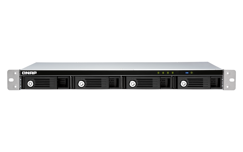 QNAP 4-bay Rackmount USB 3.2 Gen 1 RAID Expansion Enclosure - TR-004U