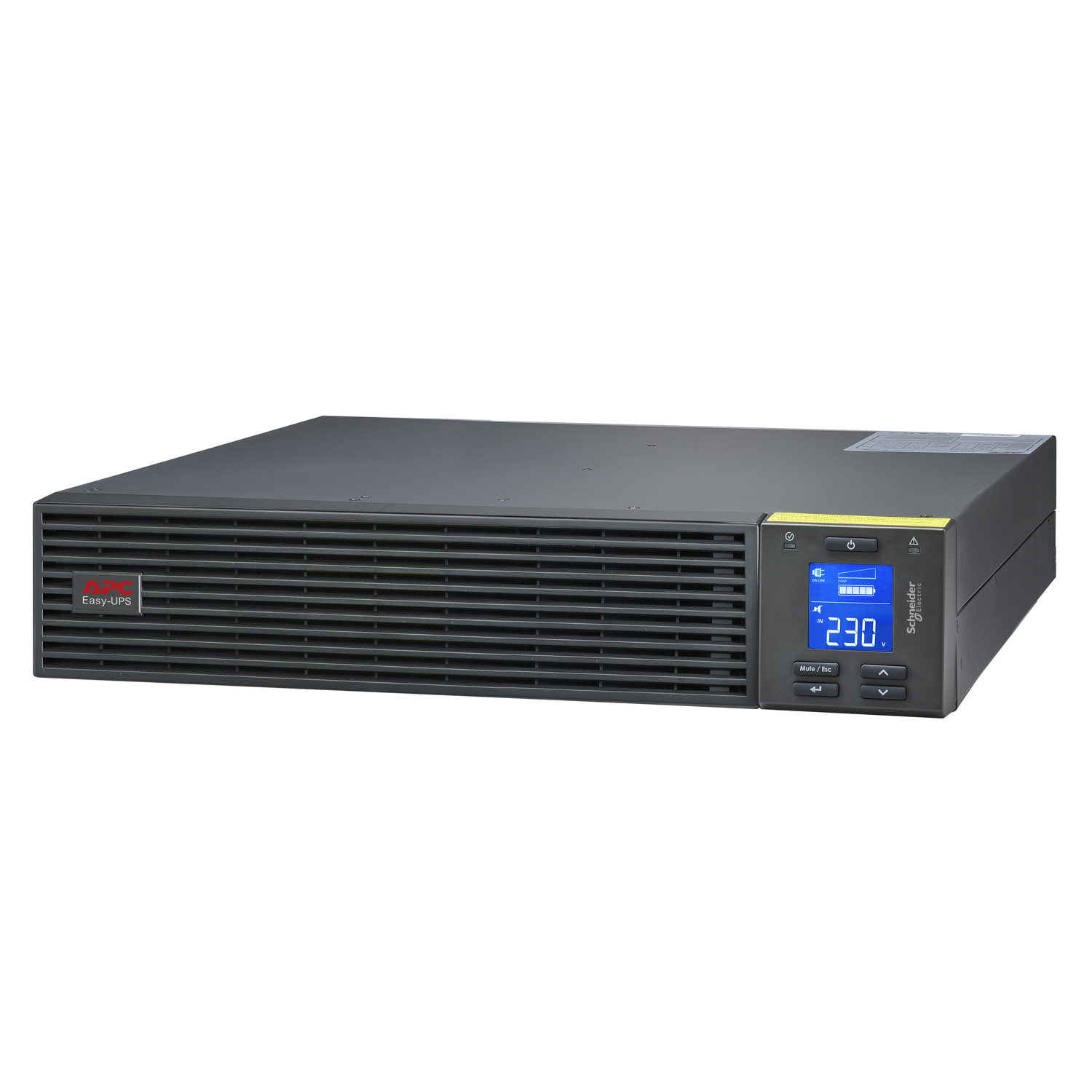 Schneider Electric Easy UPS, Rackmount 2U, Intelligent Card Slot, LCD, W/Rail Kit - SRV1KRIRK-E - 1000 VA - 900 W