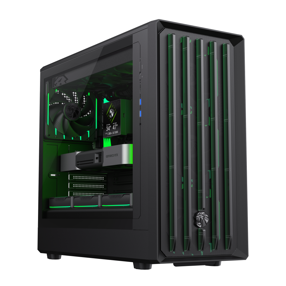 Gamemax Case - CLAW 460 BK - ATX