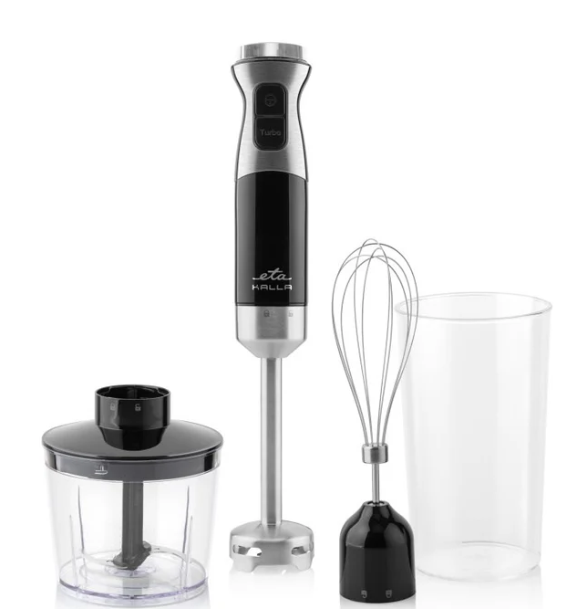 ETA Hand blender - Kalla 3062 90000 - Hand blender - 800 W - Number of speeds 7 - Turbo mode - Black/Stainless steel