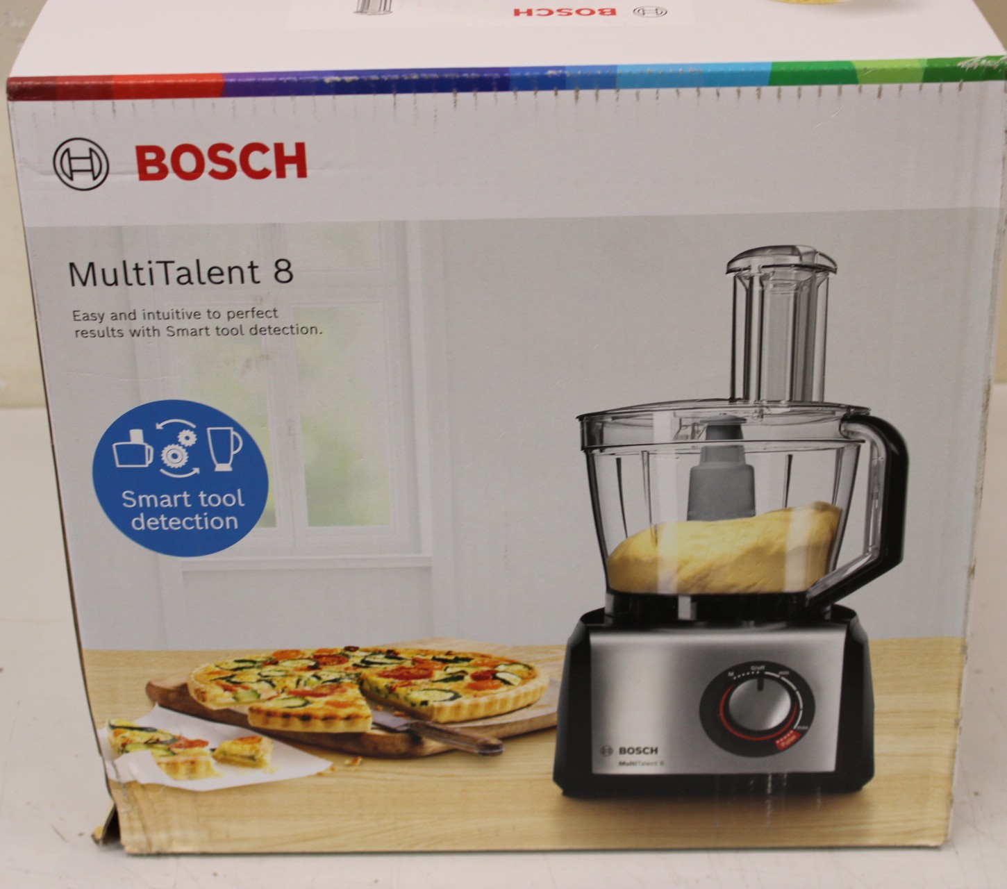 SALE OUT. Bosch Food Processor MultiTalent 8 - MC812W501 - 1000 W - Number of speeds 2 - Bowl capacity 3.9 L - Blender - White - DAMAGED PACKAGING
