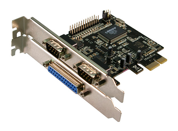 Logilink - 2 x serial (COM), 1 x parallel (LPT) - PCIe
