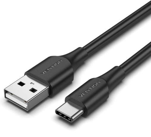 CABLE USB-C TO USB2.0/3M BLACK CTHBI VENTION