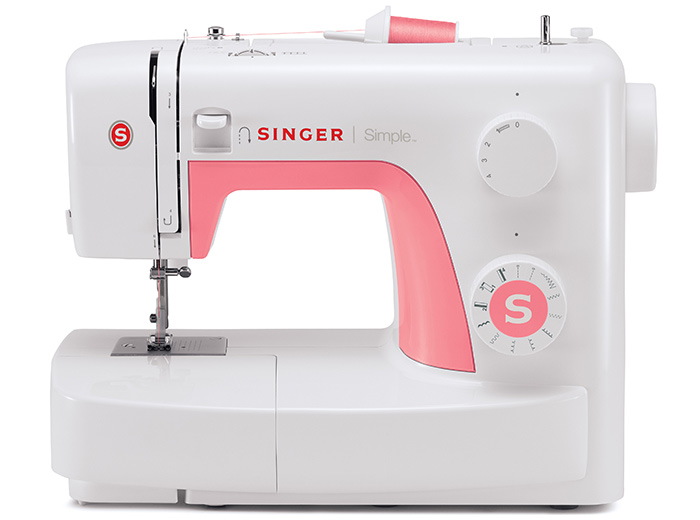 Singer - SIMPLE 3210 - Number of stitches 10 - Number of buttonholes 1 - White