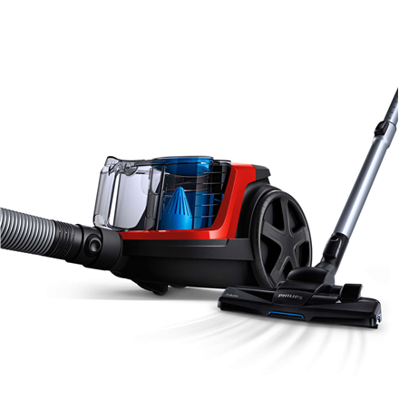 Philips - Vacuum cleaner - PowerPro Compact FC9330/09 - Bagless - Power 900 W - Dust capacity 1.5 L - Red