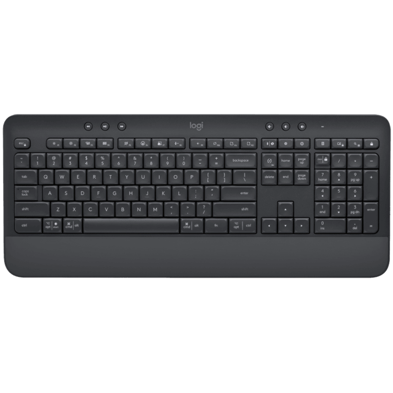 LOGITECH K650 SIGNATURE Bluetooth keyboard - GRAPHITE - NORDIC